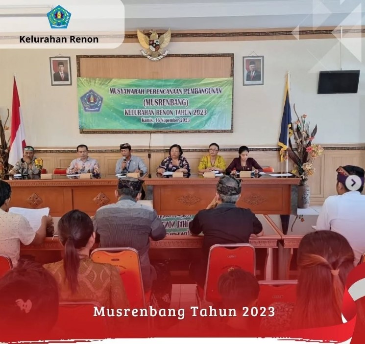  Kegiatan Musyawarah Perencanaan Pembangunan (Musrenbang) Tahun 2023