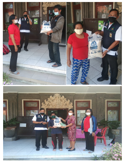 Giat Kelurahan Renon Mengatasi Situasi di Masa Pandemi