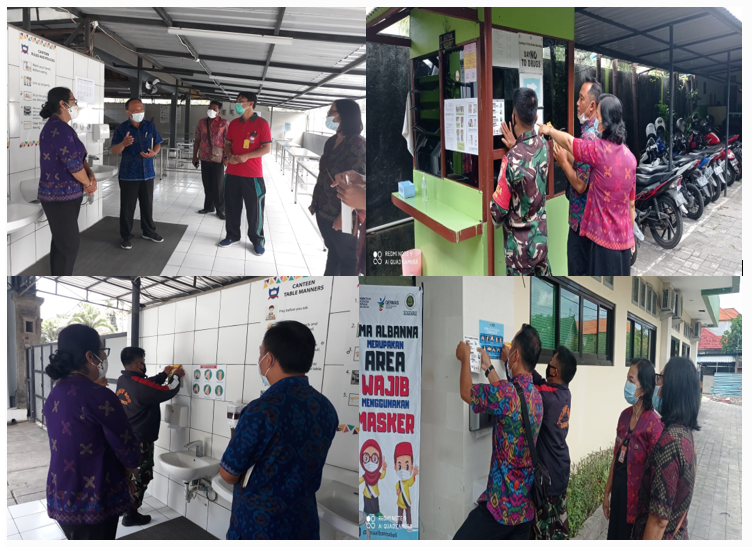 Pemantauan Prokes pada Pembelajaran Tatap Muka (PTM)