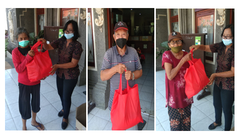 Kegiatan di Kantor Kelurahan Renon