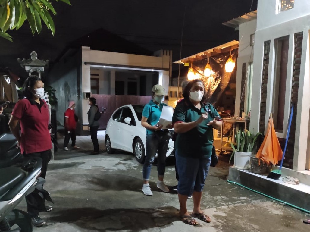 Kelurahan Renon Laksanakan Pendataan Penduduk Non Permanen