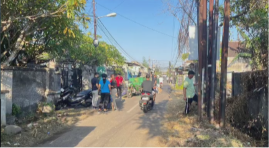 Kegiatan Jumat Bersih di Wilayah Kelurahan Renon